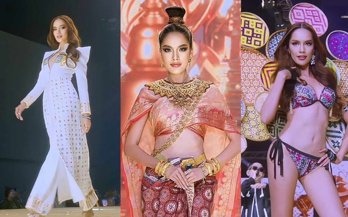 Lê Hoàng Phương 'quét sạch' sàn diễn ở Thái Lan, trổ tài catwalk khiến fan chấm '10 điểm không nhưng'