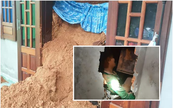 Chạy đua với thời gian giải cứu đôi vợ chồng bị hàng trăm khối đất đá vùi lấp