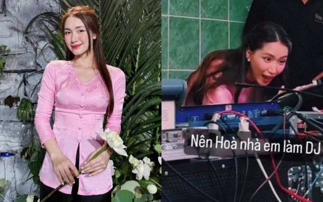 Hòa Minzy thay đổi 180 độ khi đi ăn cưới: Vừa nhu mì 5 phút đã leo hẳn lên bàn DJ 'quậy đục nước'