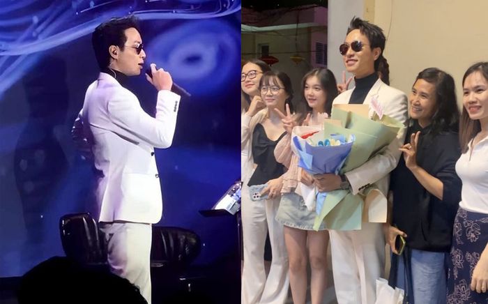 Hà An Huy được mẹ hộ tống đi diễn, nhận tình cảm đặc biệt từ khán giả