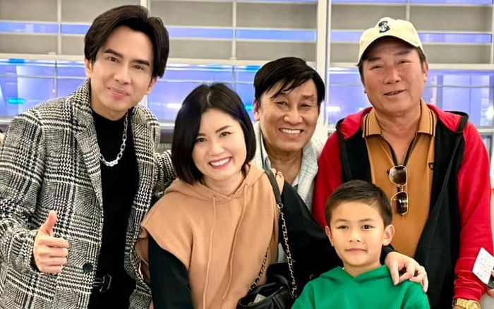 Đan Trường đón vợ cũ và con trai về Việt Nam, lộ diện sau tai nạn