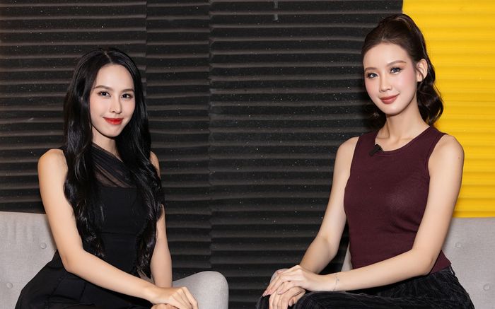 Hoa hậu Bảo Ngọc truyền bí kíp 'nuốt mic' cho Ngọc Hằng trước thềm thi quốc tế, chuyến này B2B nổi không?