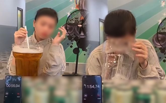 Thực hư clip 'nữ thần cồn' ở Cần Thơ, uống 13 lon bia chỉ trong vòng 12 phút