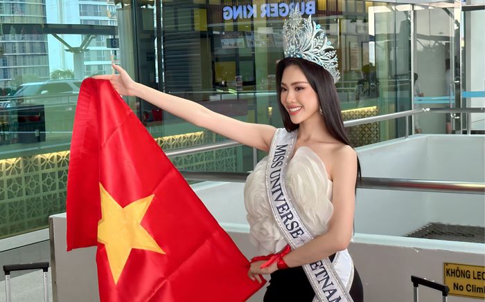 Bùi Quỳnh Hoa có bị 'ghẻ lạnh' ở sân bay khi lên đường dự thi Hoa hậu Hoàn vũ?