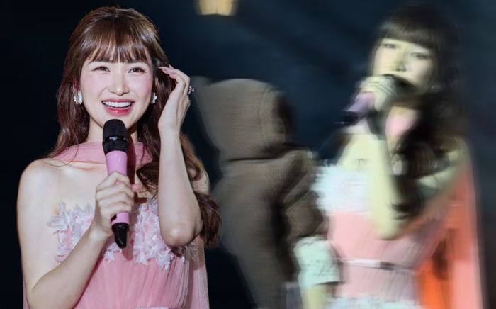 Hòa Minzy vừa bế em bé vừa hát nhạc thất tình: Khoảnh khắc ai nhìn cũng rung động!