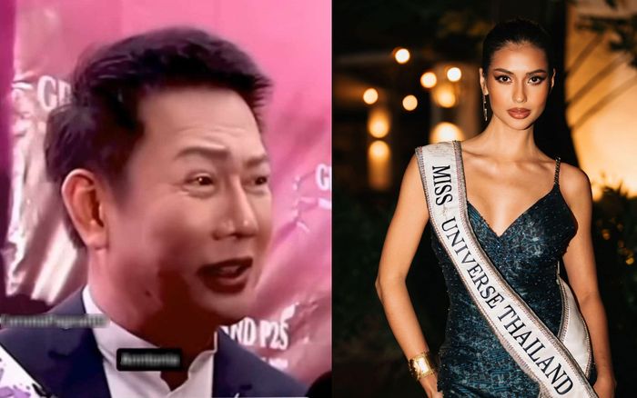 Ngỡ cạch mặt nhau, ông Nawat bất ngờ chúc mừng Á hậu 1 Anntonia sau chung kết Miss Universe