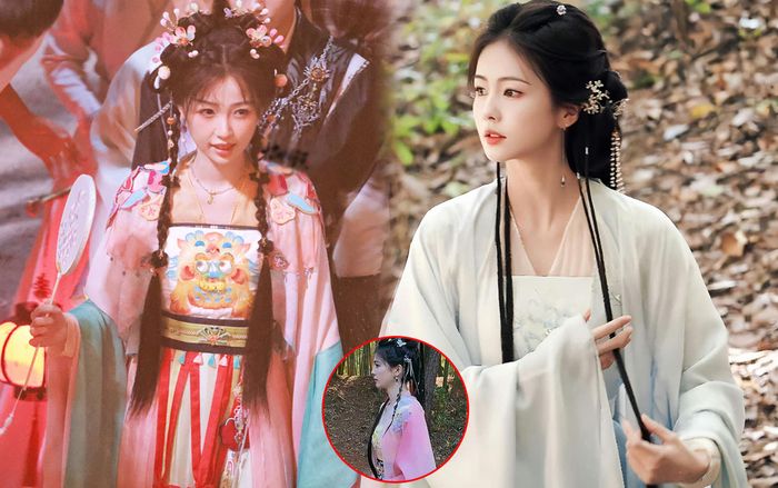 Sao chép trang phục của Ngu Thư Hân, Bạch Lộc âm điểm nhan sắc, thua xa đàn em