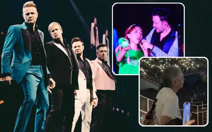 Khoảnh khắc đắt giá trong concert Westlife: Hát cùng fan nữ, khán giả lớn tuổi say sưa hòa giọng