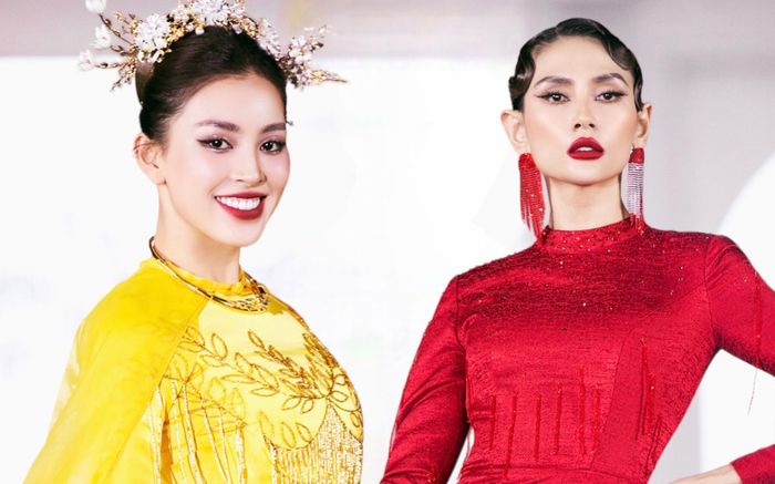 Tiểu Vy hội ngộ đàn chị Võ Hoàng Yến, nhan sắc hơn kém một giáp bất phân thắng bại