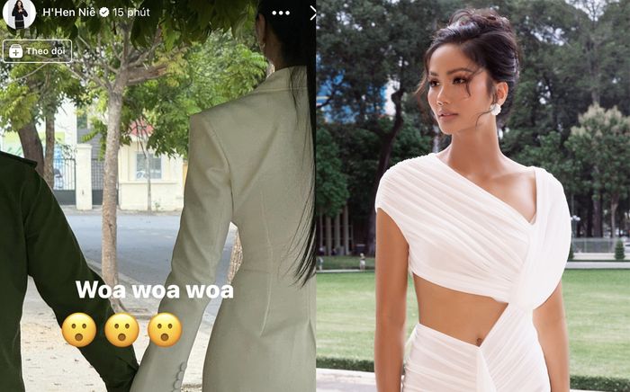 Nối gót Nam Em, một nàng hậu đình đám công khai bạn trai?