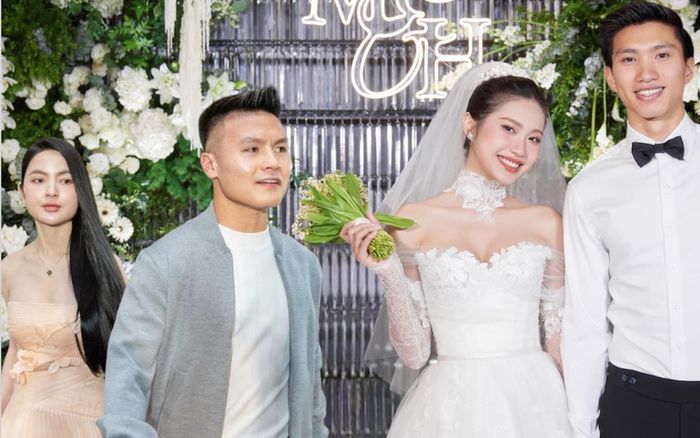 Lộ số tiền khách mời mừng cưới Đoàn Văn Hậu - Doãn Hải My