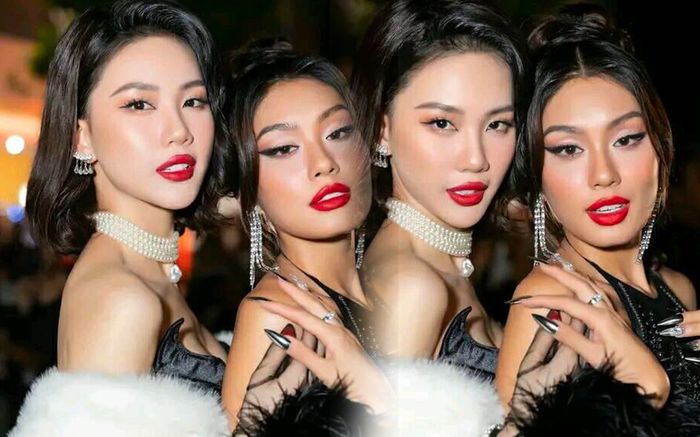 'Sốt' lại khoảnh khắc Quỳnh Hoa đọ sắc cùng mỹ nhân hụt vé thi Miss Universe, ai 'chặt' ai?