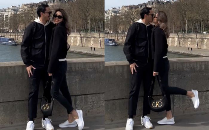 Hà Tăng kỉ niệm 11 năm ngày cưới với chồng doanh nhân, màn 'khoá môi' khiến netizen 'replay' chục lần!