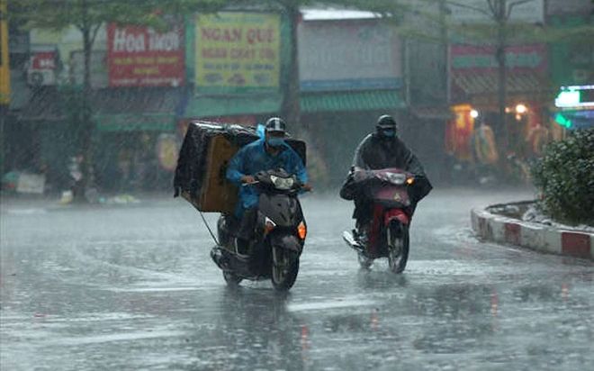 Miền Bắc chuyển lạnh, nhiều nơi mưa to