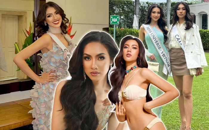 'Soi' nhan sắc bạn cùng phòng của Bùi Quỳnh Hoa tại Miss Universe: Đại diện Việt Nam liệu có 'lép vế'?