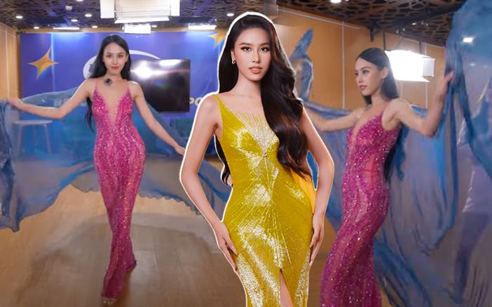 Ngọc Hằng tập catwalk, bung tà trước thềm chinh chiến quốc tế: Có tiếp nối vinh quang từ Bảo Ngọc?