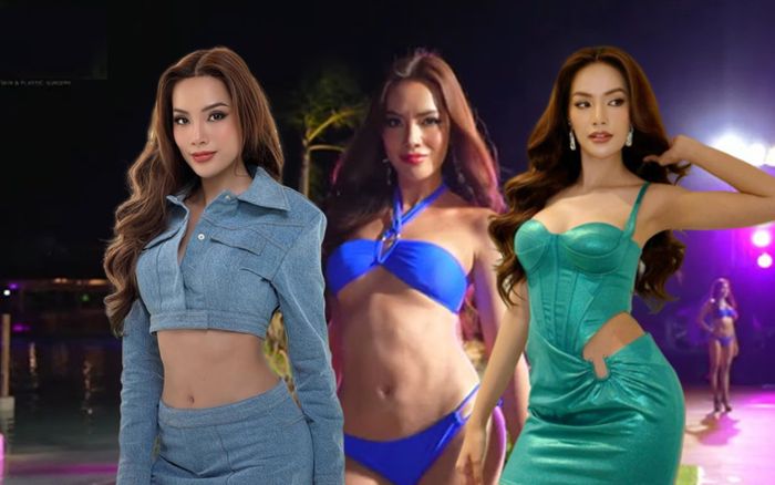 Top 10 MGI diễn swimsuit ở Thái Lan, Lê Hoàng Phương xuất sắc như đang thi quốc tế lần 2