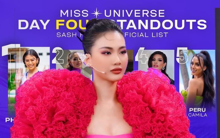 BXH Miss Universe ngày 4: Bùi Quỳnh Hoa vẫn chưa vươn lên đầu bảng