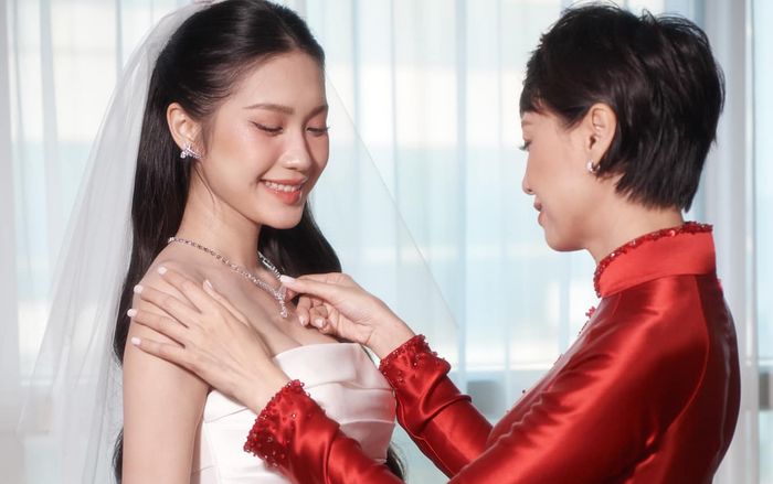 Doãn Hải My nghẹn ngào kể về chiếc váy cưới đặc biệt được giấu kín bởi mẹ ruột