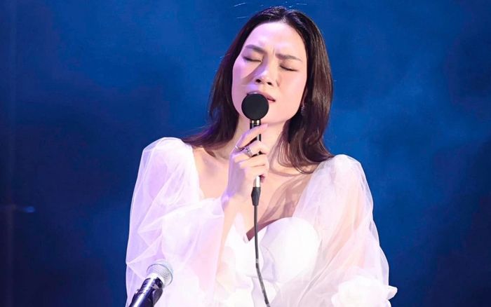 Mỹ Tâm giải thích lý do sử dụng chiếc micro bị khán giả ví như.... muỗng ăn cơm