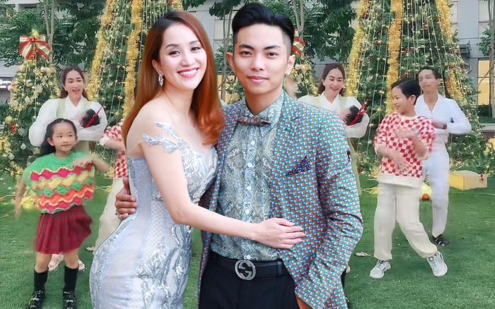 Khánh Thi - Phan Hiển bồng bế con gái mới sinh nhảy múa, gia đình lại 'gây sốt' vì quá đáng yêu