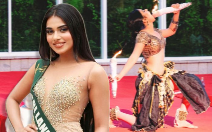 'Nuốt lửa' như cơm, một nàng hậu được dự đoán đăng quang Miss Earth Fire 2023