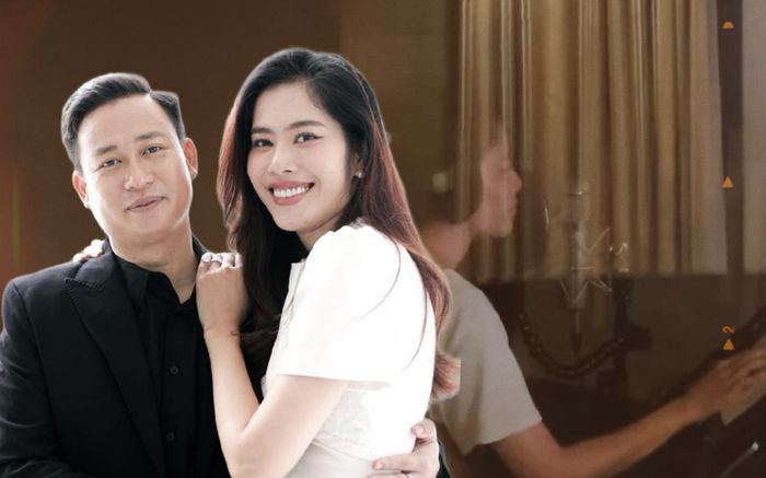 Nam Em đi thu âm giữa ồn ào đời tư, chồng sắp cưới xuất hiện gây chú ý