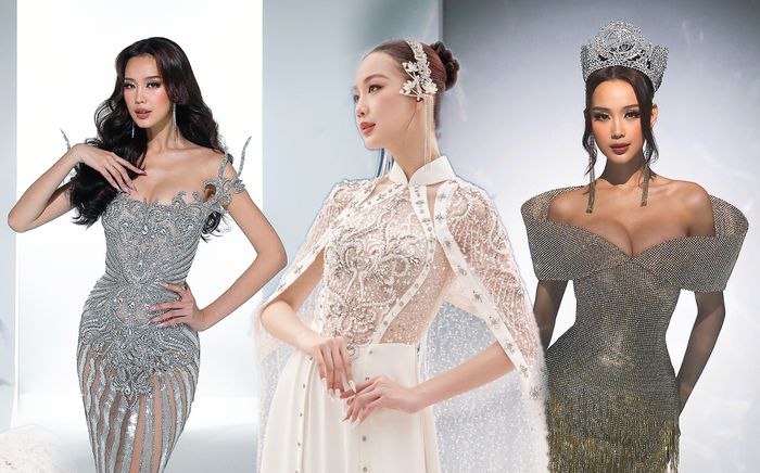 Ngắm trước 3 bộ trang phục Bảo Ngọc mang đến chung kết Miss Intercontinental: Ghi điểm mạnh bởi áo dài