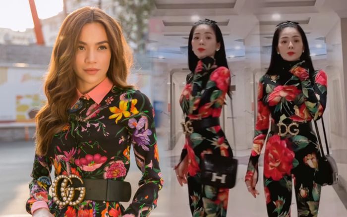 Cùng diện kiểu hoa hòe, Hồ Ngọc Hà sang trọng đẳng cấp còn Lệ Quyên thì sao?