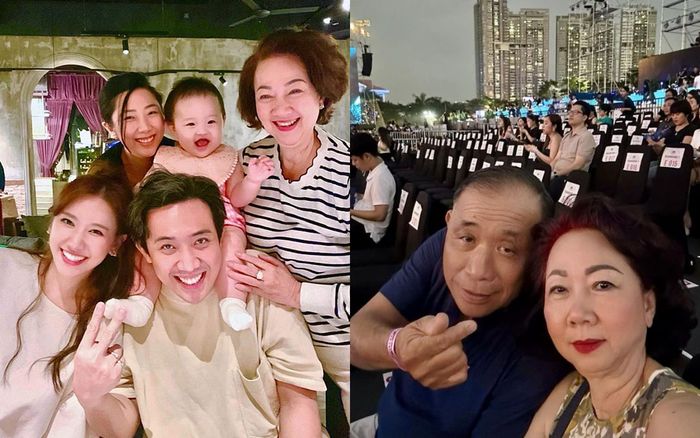 Trấn Thành hiếm hoi cho bố mẹ 'lên sóng', nhan sắc mẹ ruột gây chú ý