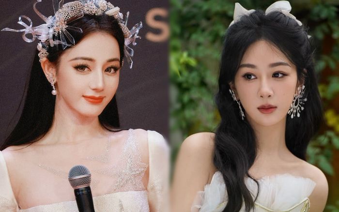 Ảnh cận mặt thua kém Dương Tử, fan Địch Lệ Nhiệt Ba nổi đóa với ekip