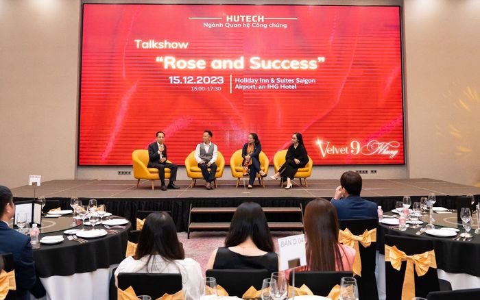 Flex đỉnh như sinh viên Quan hệ công chúng HUTECH: Tự tổ chức sự kiện cao cấp, có doanh nghiệp đồng hành