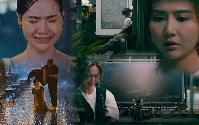 Huyền Lizzie lần nữa khiến khán giả khóc hết nước mắt với cảnh diễn trong mưa