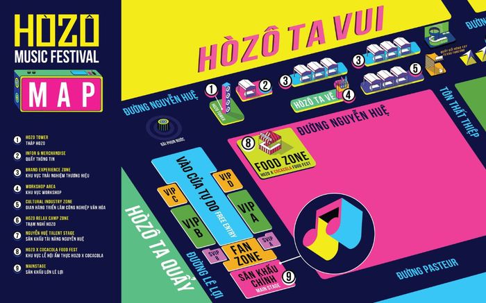 'Đập hộp' bữa tiệc âm nhạc đa trải nghiệm 'xuyên ngày đêm' của HOZO Super Fest 2023 vào cuối tuần này