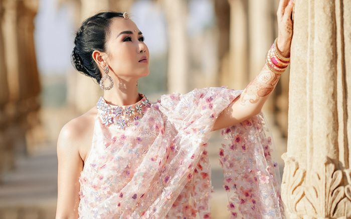 Mẹ chồng Ấn Độ hết mực cưng chiều Võ Hạ Trâm, làm điều đặc biệt để ủng hộ con dâu