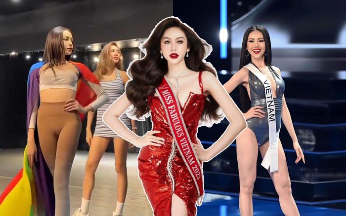 Xem Lương Mỹ Kỳ catwalk, fan so với Bùi Quỳnh Hoa: Cùng 'lò luyện thi' của Võ Hoàng Yến mà 'ngộ lắm'!