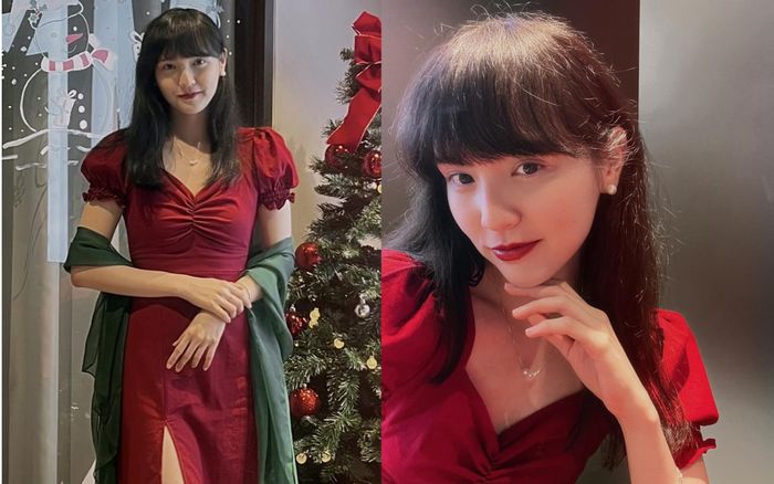 Hải Tú lộ đôi tay khẳng khiu, thân hình gầy gò đáng báo động