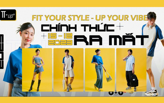 Việt Tiến ra mắt thương hiệu T-up dành riêng cho gen Z