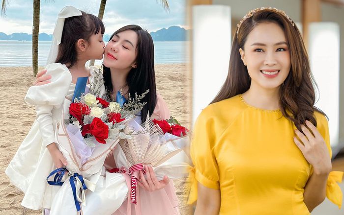 Không chỉ Huyền Lizzie, Hồng Diễm cũng cực mê con gái Quỳnh Kool