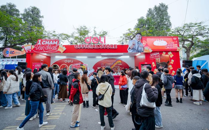 ​Văn phòng phẩm Deli thu hút hàng nghìn gia đình và bạn trẻ tại sự kiện OnlineFriday
