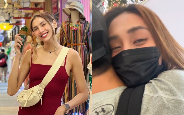 Võ Hoàng Yến nũng nịu như gái đôi mươi khi gặp lại bạn trai sau 9 tháng yêu xa