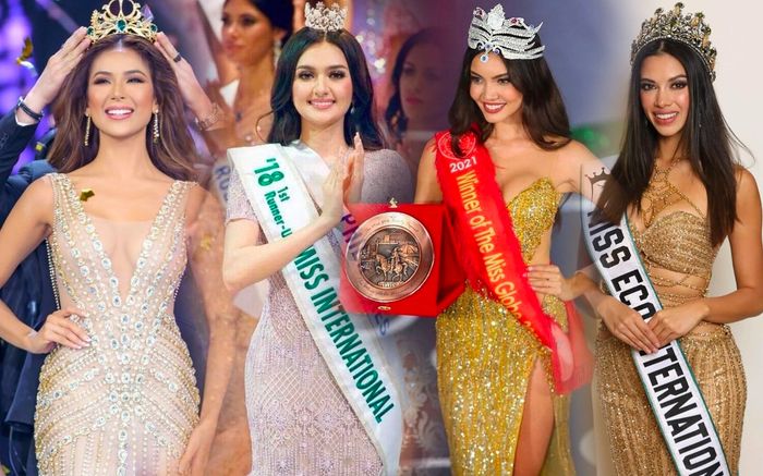 Có đến 4 nàng hậu quốc tế từ bỏ danh hiệu tìm đường đến Miss Universe?