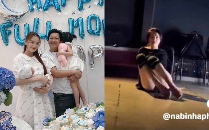 'Mẹ bỉm' Nhã Phương khéo khoe tài năng nhảy múa, uyển chuyển không thua kém vũ công