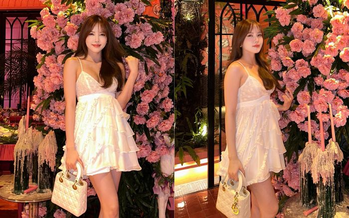 Đi dự tiệc sinh nhật, Thiều Bảo Trâm bị 'la ó' vì mặc đồ giống hệt váy ngủ ngắn cũn cỡn