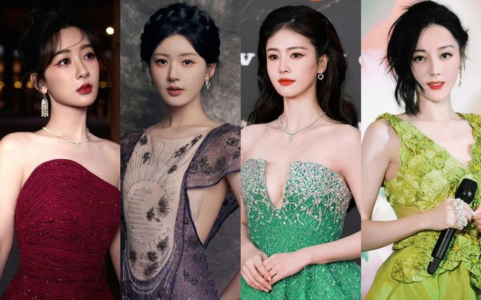 Loạt tạo hình thảm đỏ cuối năm của sao nữ: Dương Tử, Bạch Lộc lên hương