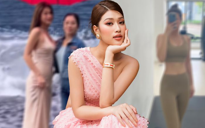 Hoa hậu Thiên Ân gây tranh cãi vì hình thể 'trồi sụt' thất thường, khác xa so với ảnh tự đăng