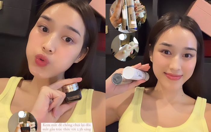 Hoa hậu Đỗ Thị Hà tự tin khoe mặt mộc: Hé lộ 4 sản phẩm giúp da trắng như sứ, đánh bay sạch quầng thâm