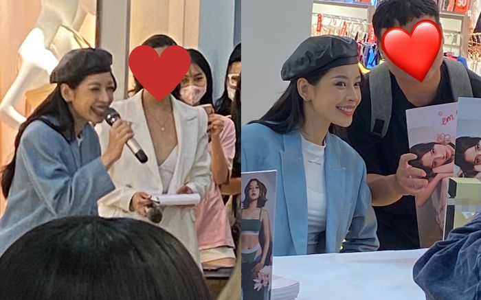 Chi Pu lần đầu lộ diện sau khi xuất hiện tại 'Đạp Gió 2023': Cười rạng rỡ, thân thiện giao lưu với fan