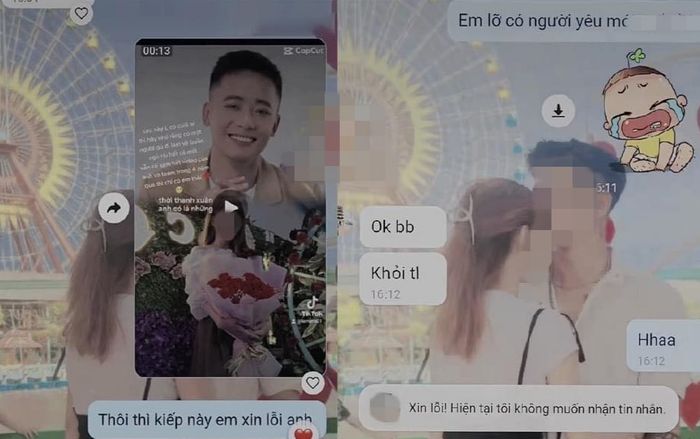 'Đú trend Yêu Quang Linh Vlog' rồi gửi video đùa cợt với bạn trai, cô gái ngớ người vì cái kết