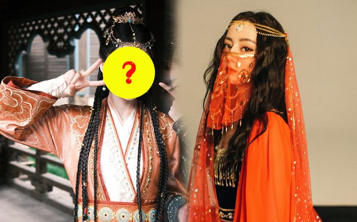 Mang danh 'đệ nhất mỹ nhân Tân Cương', Địch Lệ Nhiệt Ba bị một sao nữ lấn át trong tạo hình dị vực